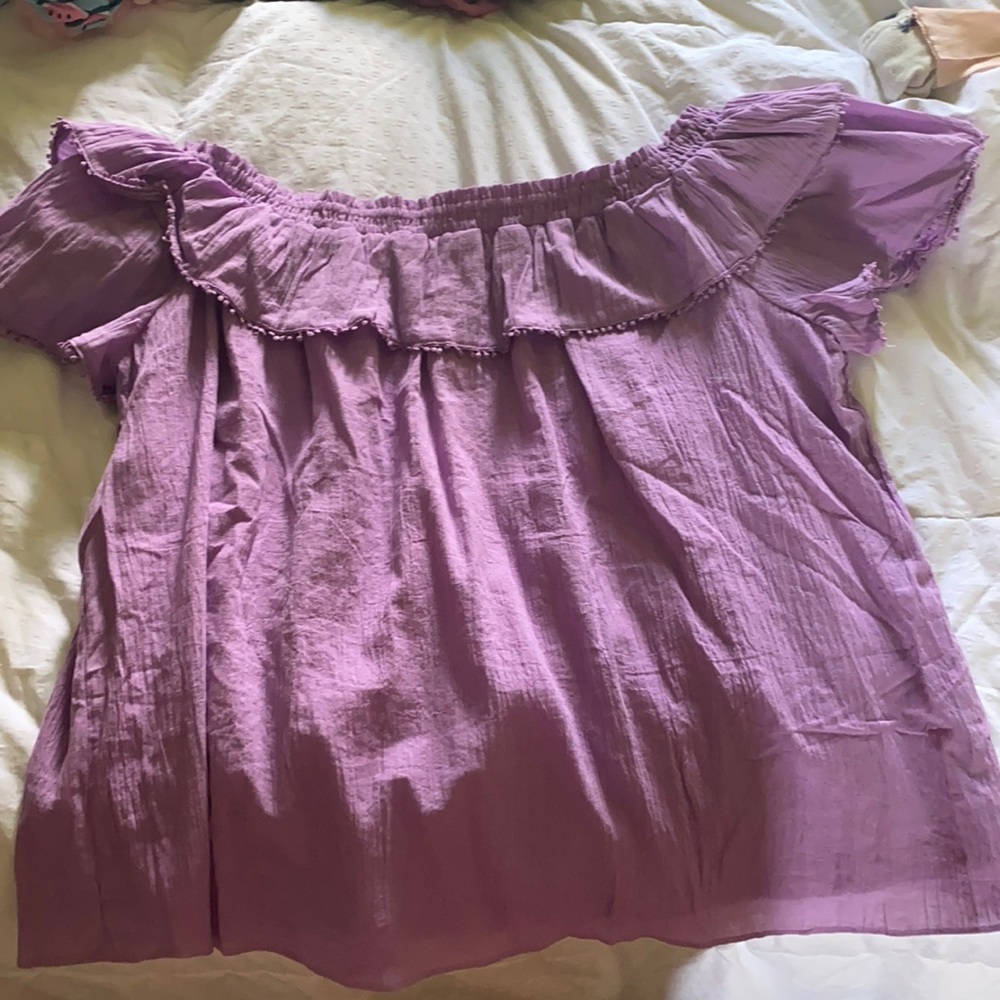 Off the shoulder top